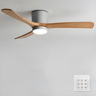 Nora Ceiling Fan | Wooden Design with LED Light, Energy Efficient 9