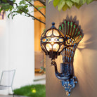 Pavo Outdoor Wall Sconce | Vintage Aluminum, Waterproof Design 3