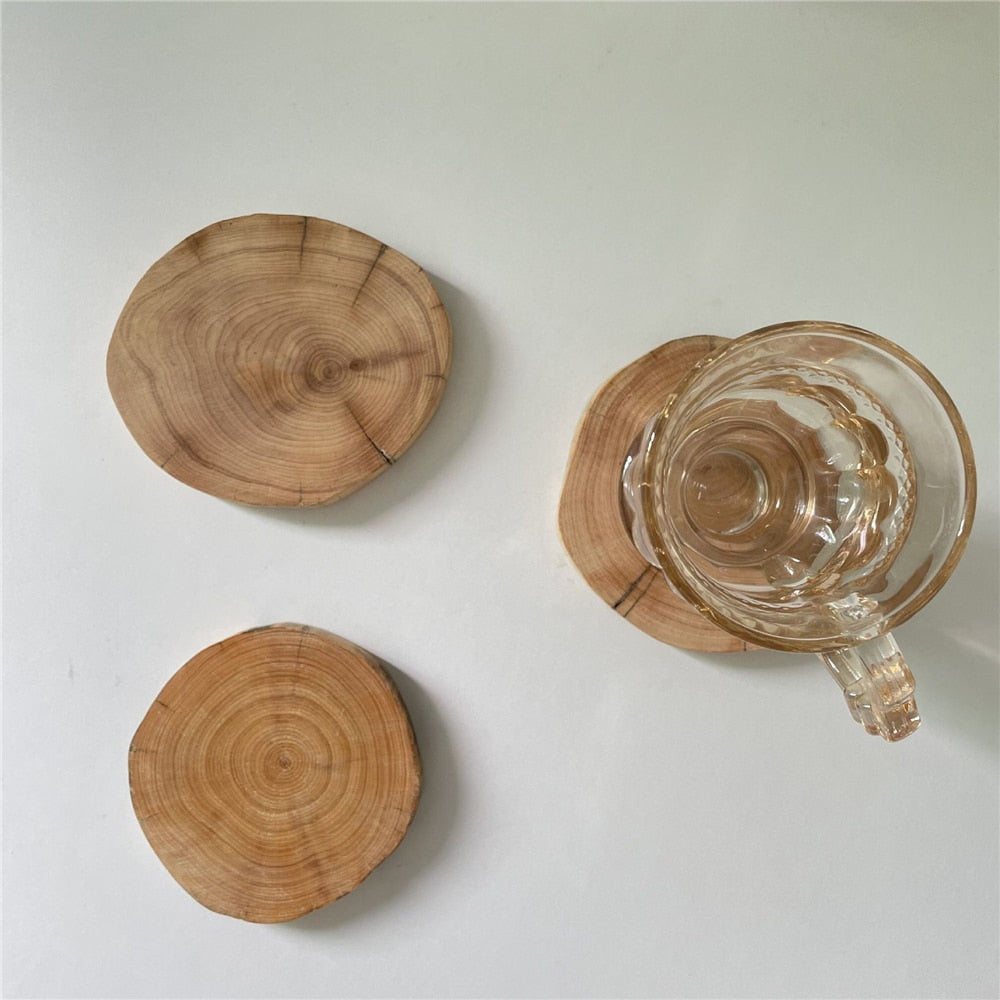 Rustic Grain Drink Coaster
