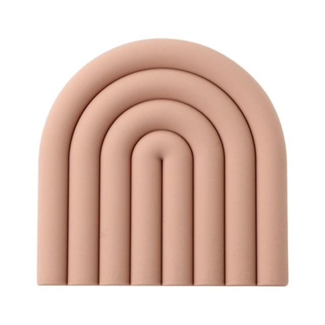 Pastel Silicone Coasters for Everyday Use