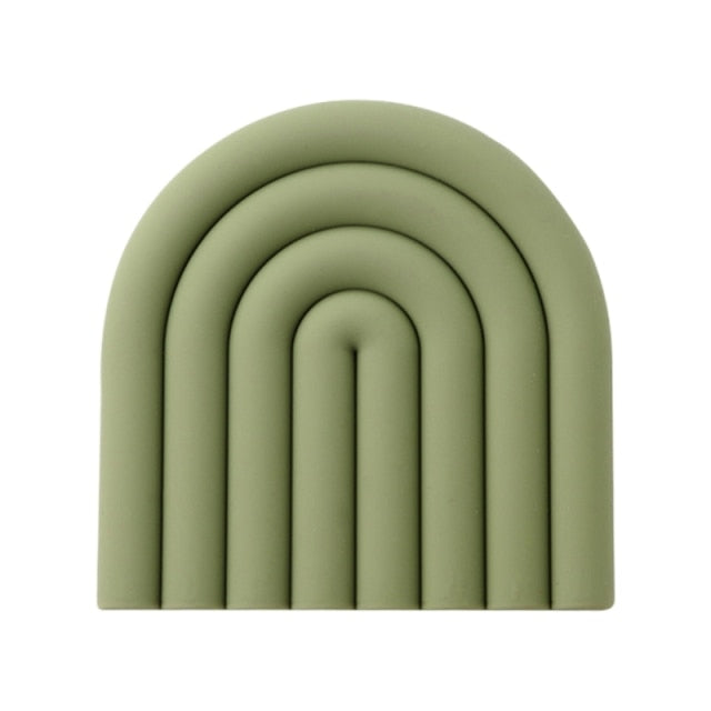 Pastel Silicone Coasters for Everyday Use
