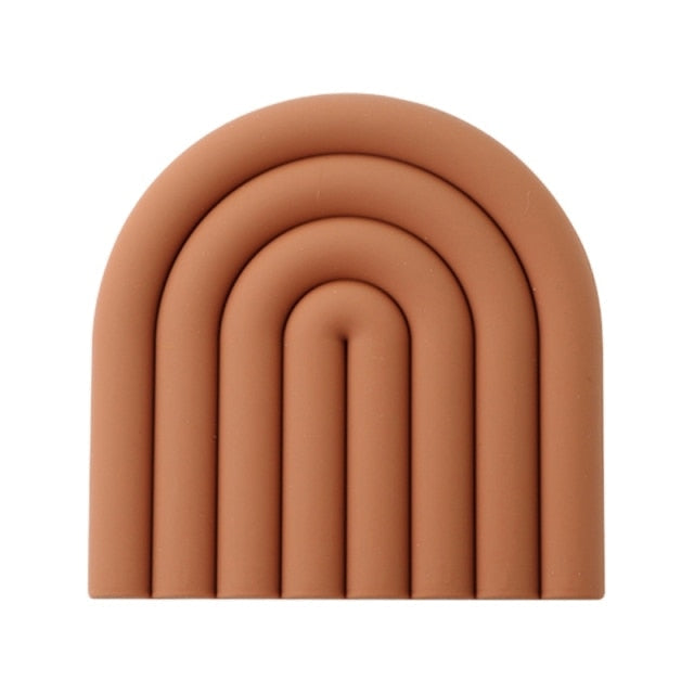 Pastel Silicone Coasters for Everyday Use