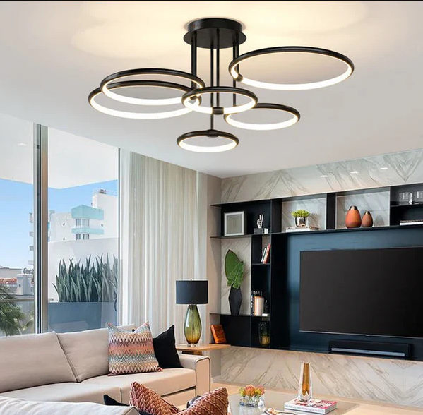 Halo Ring LED Chandelier