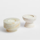 Artisan Stone Candle Holder