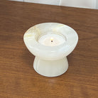Artisan Stone Candle Holder
