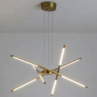 Multi-Arm Spider Chandelier Adjustable Pendant Light