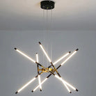 Multi-Arm Spider Chandelier Adjustable Pendant Light