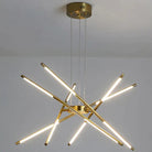 Multi-Arm Spider Chandelier Adjustable Pendant Light