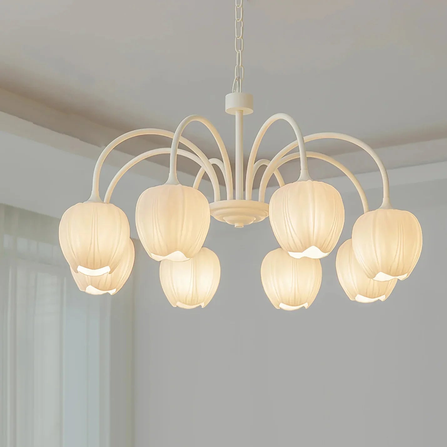 Bloom Glass Chandelier