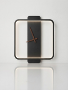 Orbit Clock Wall Lamp