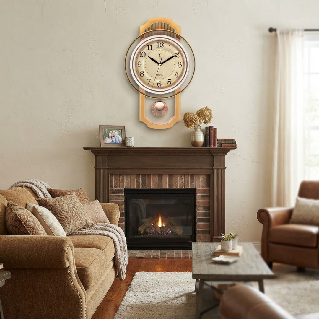 Retro Heritage Wall Clock