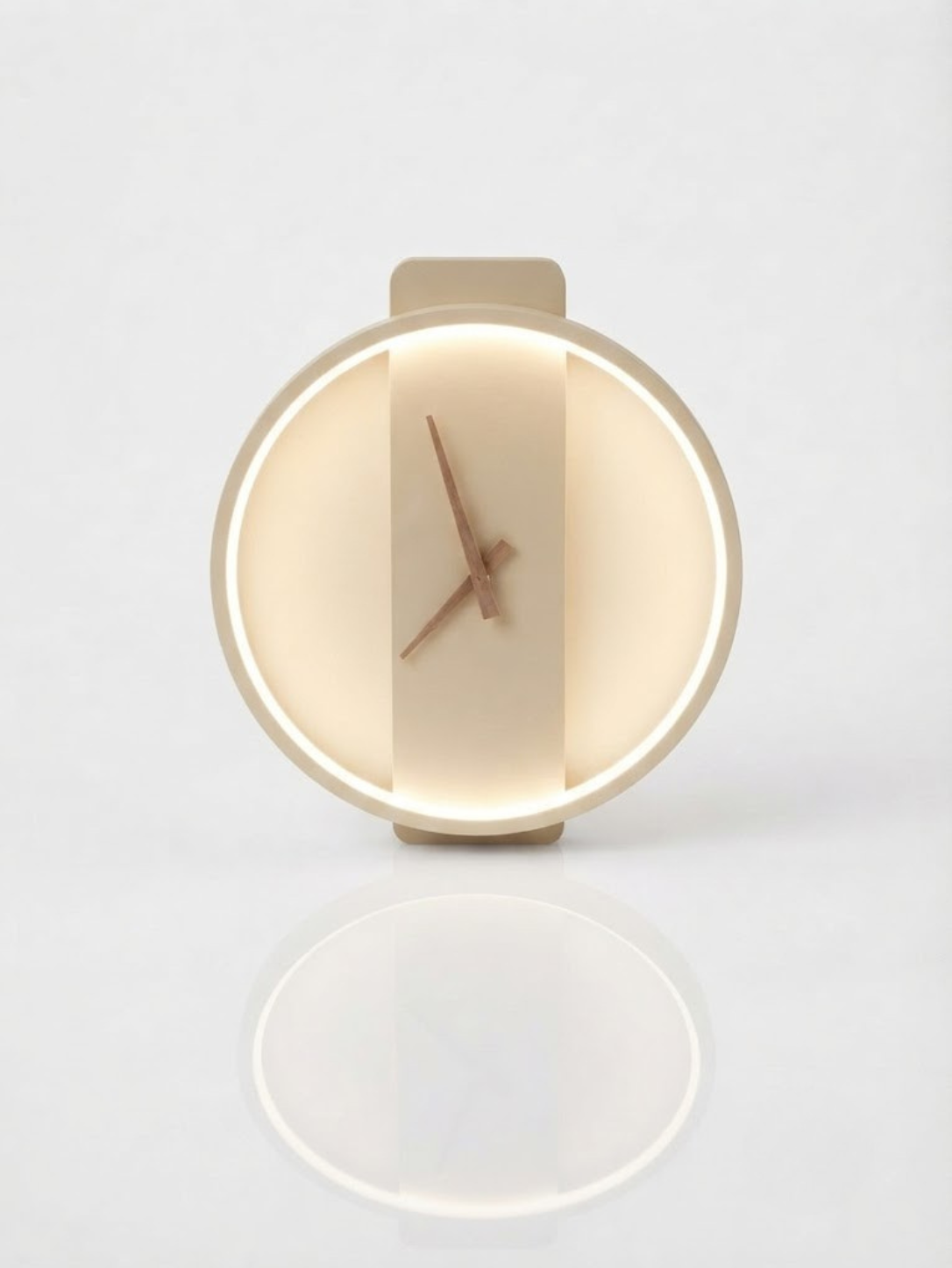 Orbit Clock Wall Lamp