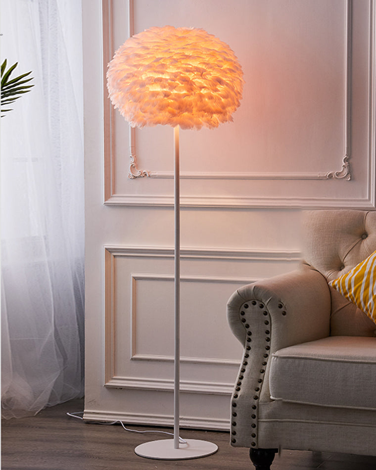 Willo Tripod Floor Lamp | Natural Materials, Modern Ambient Lighting