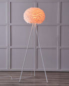 Willo Tripod Floor Lamp | Natural Materials, Modern Ambient Lighting