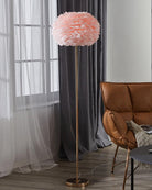 Willo Tripod Floor Lamp | Natural Materials, Modern Ambient Lighting
