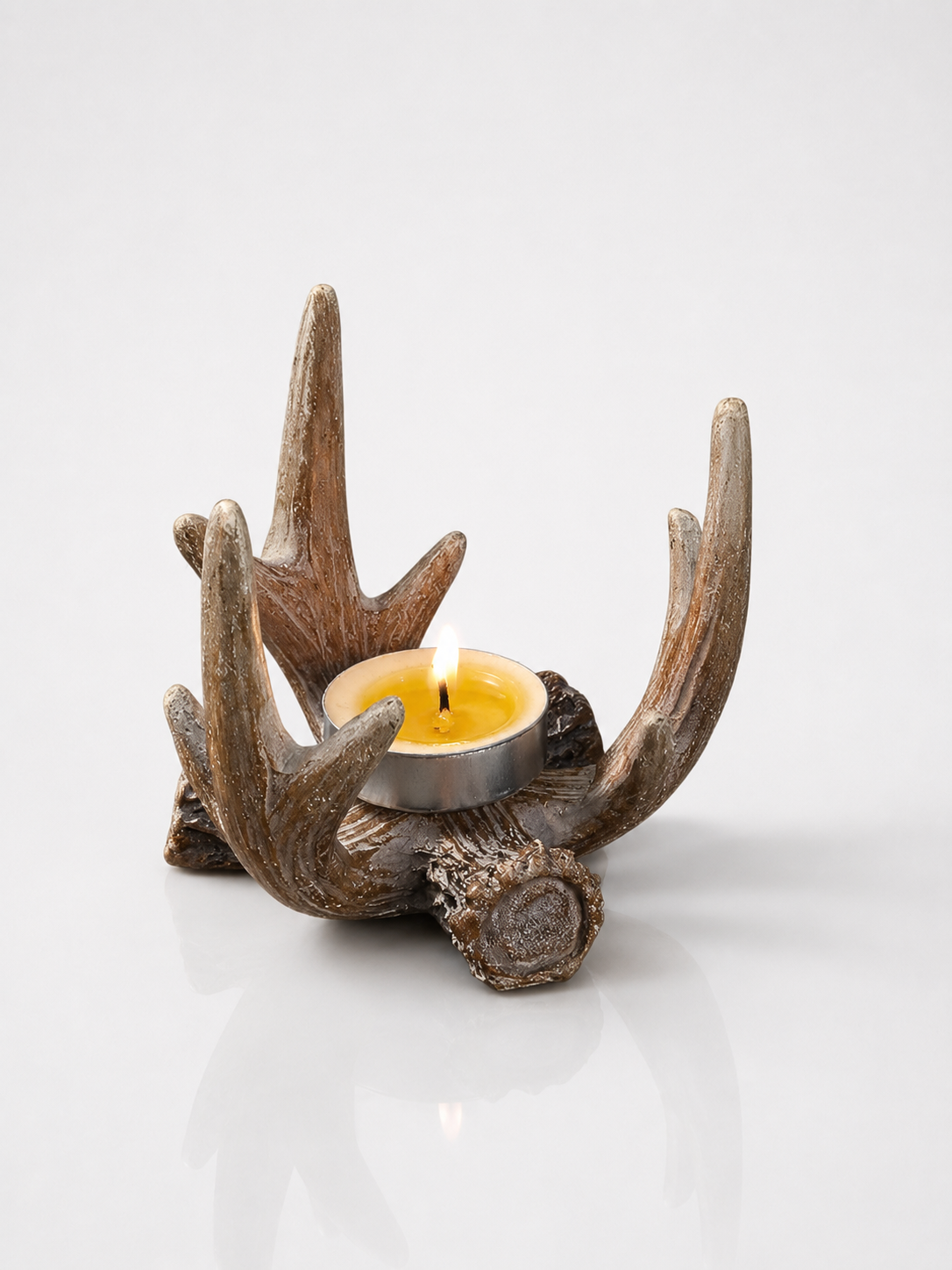 Woodland Antler Candle Holder