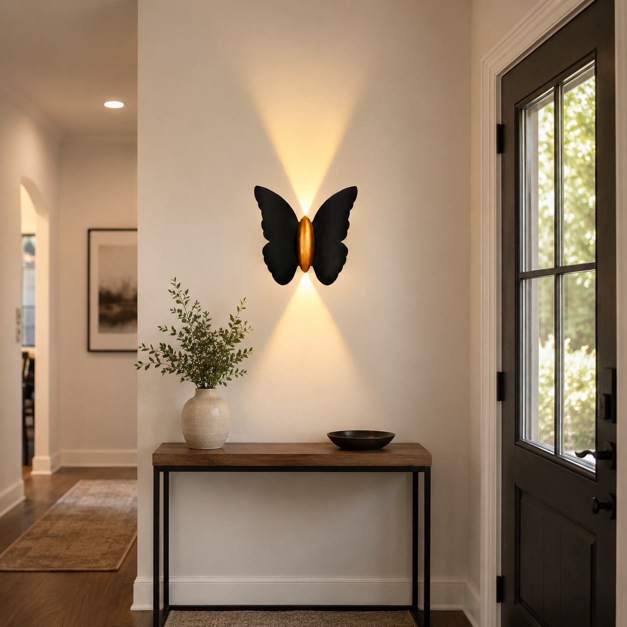 Mari Outdoor Wall Light Aluminium E27 3000K