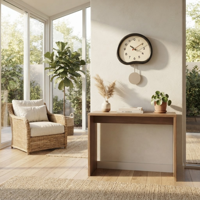 Silent Swing Wall Clock